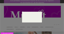 Desktop Screenshot of mimatboutiquemanresa.com
